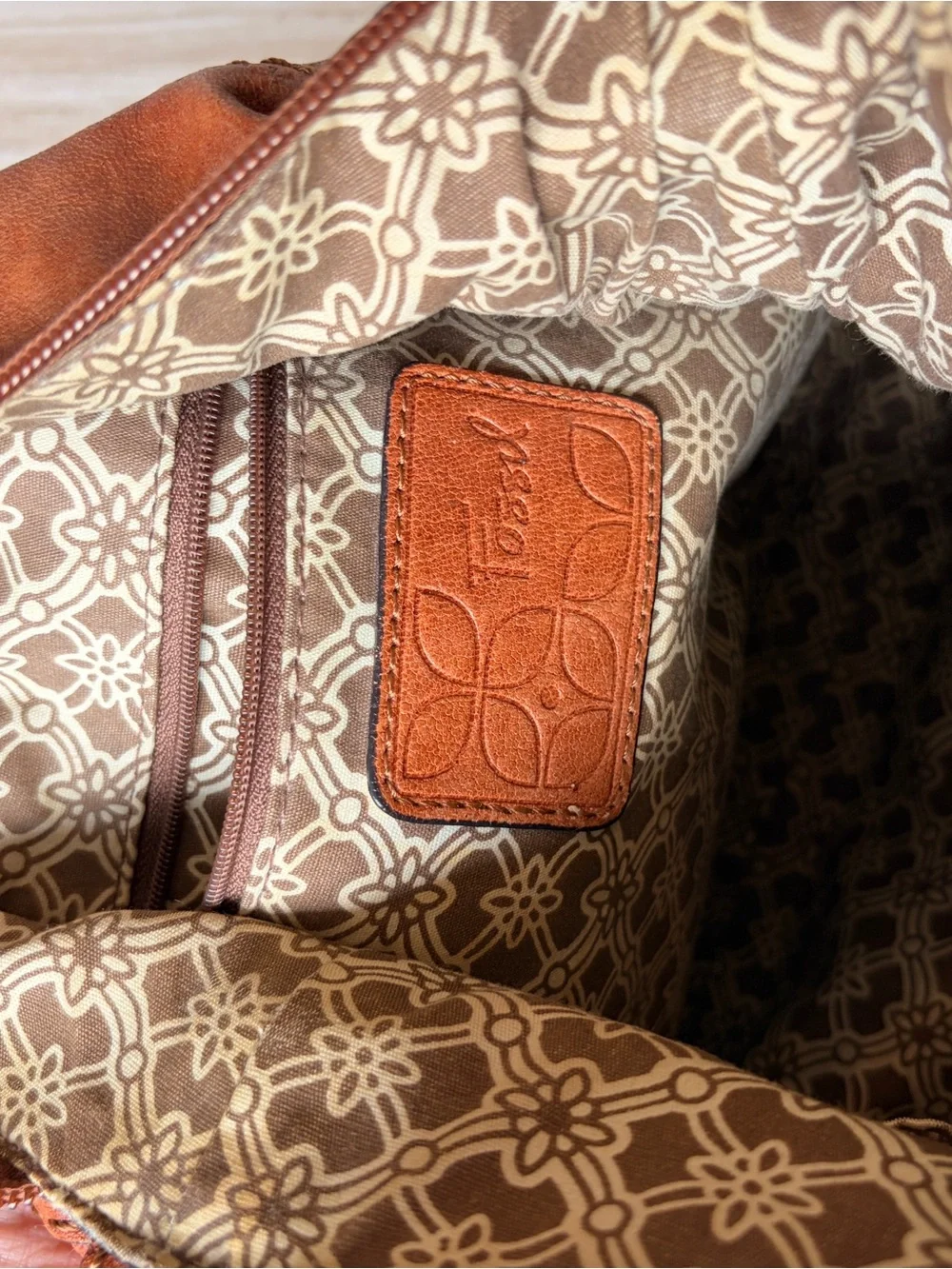 Fossil vintage cognac